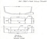 Freightliner Columbia Bumper Steel Chrome