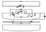 Freightliner Classic Bumper Without Fog Light Hole Cutouts