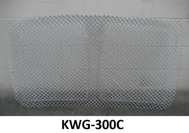 Kenworth T-300 Steel Chrome Mesh Grill - Big Truck Hoods