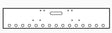 Freightliner FLD Classic Bumper 18" Ultramax With Round Light Cutouts 8 Bolt - Big Truck Hoods