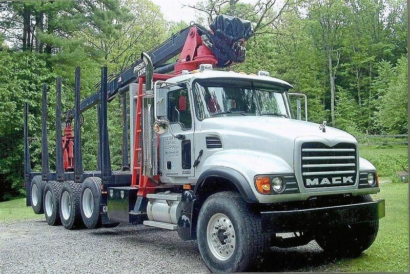 Mack Granite CV713 Hood Modified Design - Big Truck Hoods