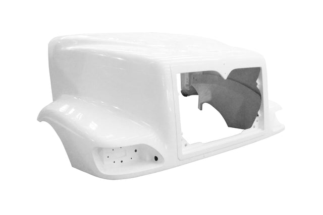 International 9400I Hood New Style Curved Windshield - Big Truck Hoods