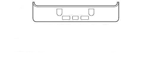 Mack CH SFA Steel Chrome Bumper - Big Truck Hoods