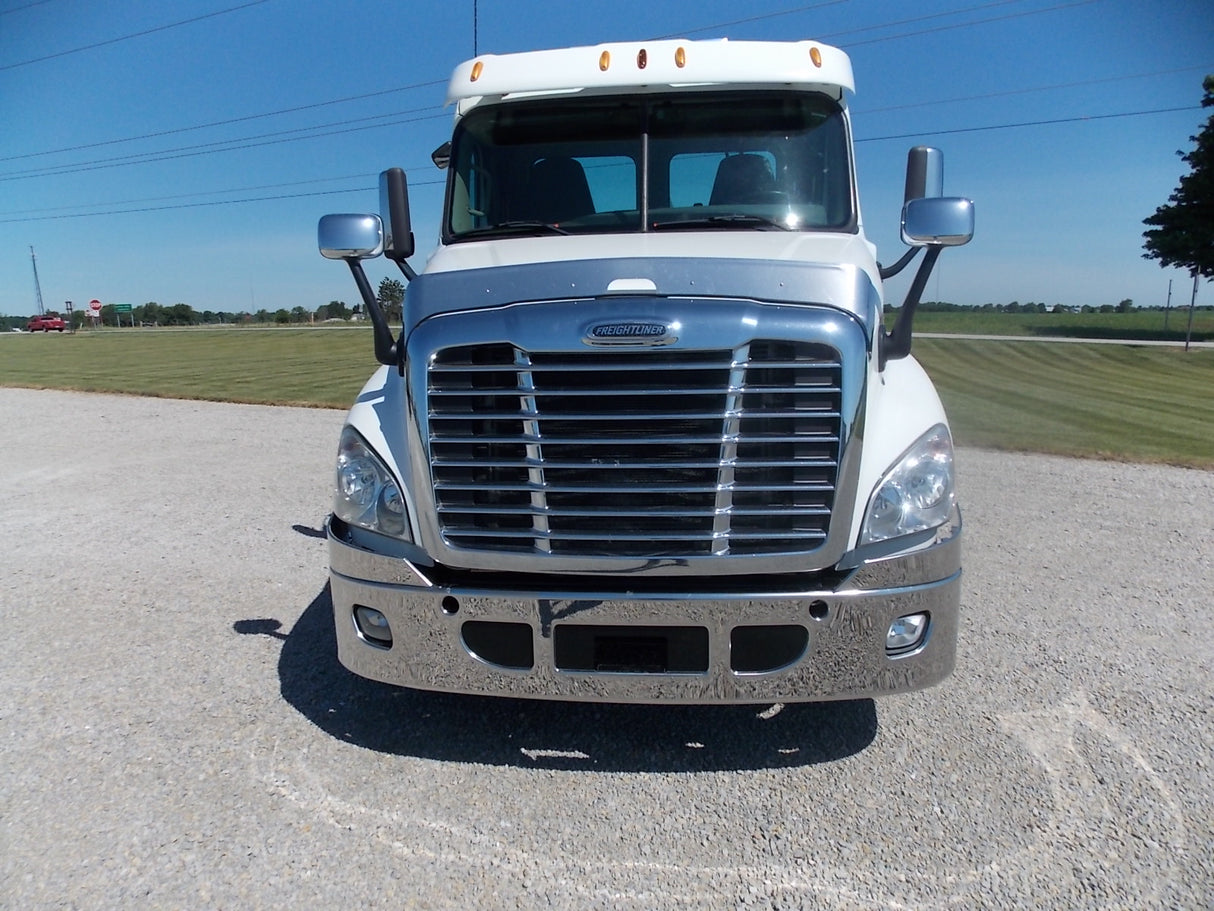 Freightliner Cascadia Stainless Steel Clad Bumper - Big Truck Hoods