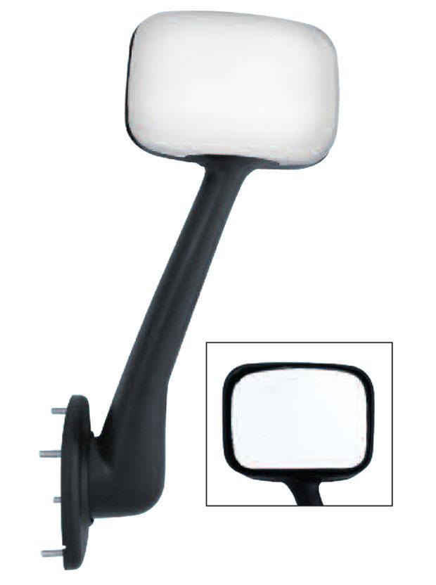 Left of Truck Mirror Covers Chrome Housing Door Rearview