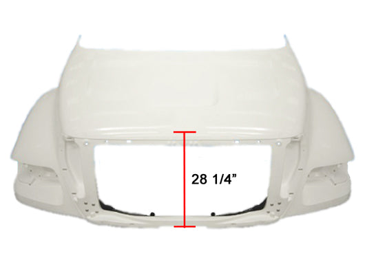 Ford F-650 / F-750 / F-850 Hood - Big Truck Hoods