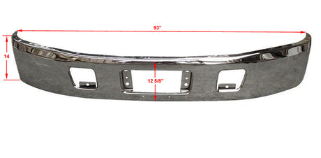 Hino 238, 258, 268, 338 Bumper 2005-2021 Steel Chrome