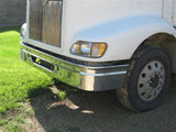 International 9200 / 9400 Bumper Steel Chrome (1997 & Newer) 730C - Big Truck Hoods