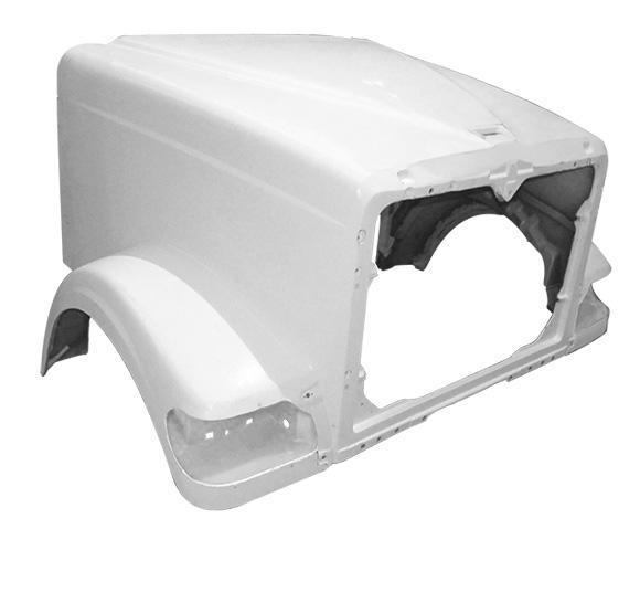 International 9900I Short / 5900 SFA Hood - Big Truck Hoods