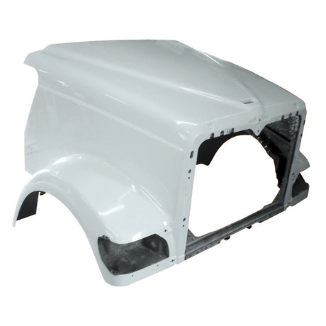 International 9900 Hood Early with Straight Cowl External Air - Big Truck Hoods