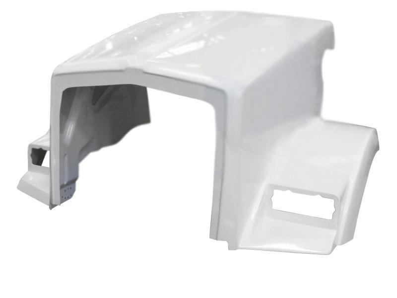Durabluilt FRP hood with air breather x-outs for Kenworth T800 Durabluilt FRP hood with air breather x-outs for Kenworth T800