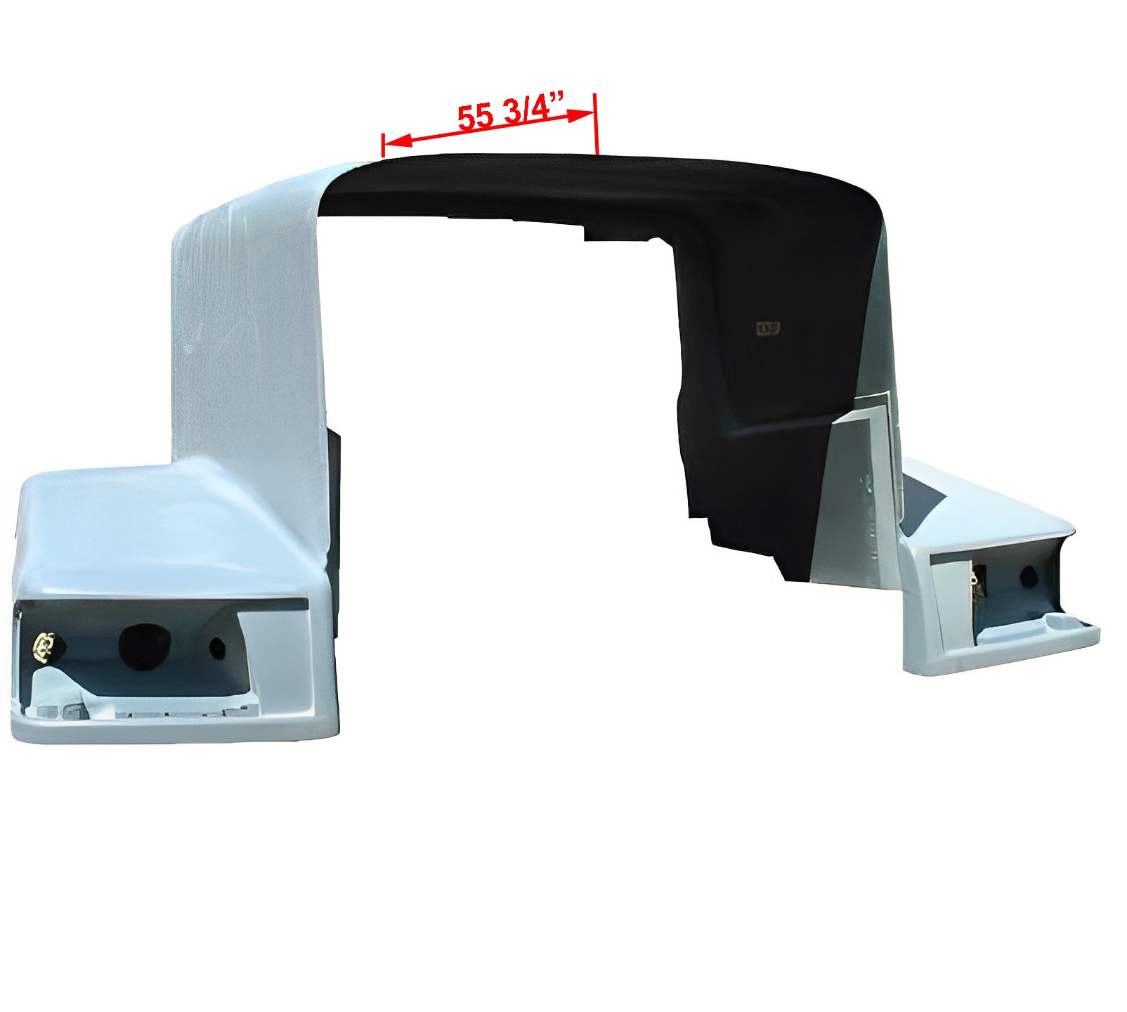 Peterbilt 377 aftermarket SB hood. 55 3/4