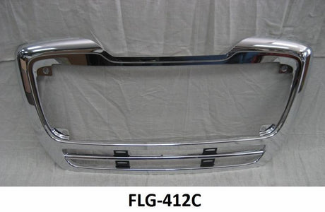 Freightliner M2 112 Grill Chrome Includes Attachment Kit - Big Truck Hoods