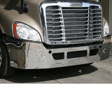 Freightliner Cascadia Bumper Steel Chrome  US Made - Big Truck Hoods