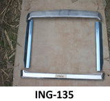 International 9300 Stainless Steel Grill Surround - Big Truck Hoods