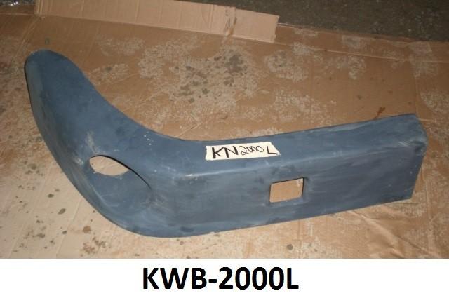 Kenworth T-2000 Fiberglass Drivers Side Air Dam - Big Truck Hoods