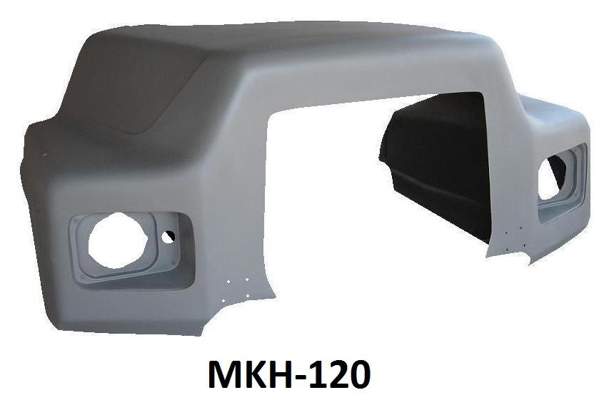 Mack U/DM 600 new aftermarket hood. 49â€ Length. #QM 5762, QM