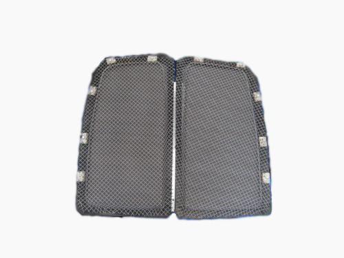 Kenworth T-660 Chrome Mesh Grill - Big Truck Hoods